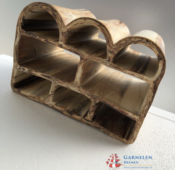 Garnelen- und Welshotel, marmoriert