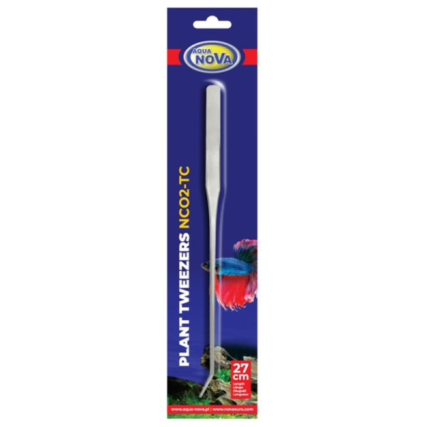 Aqua Nova Pinzette gebogen 27 cm